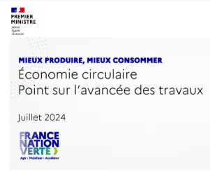 Planification écologique et Economie Circulaire - point sur les avancées - juillet 2024
