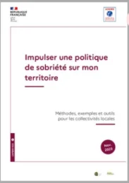 Dépliant ADEME Encouragez la sobriété sur votre territoire